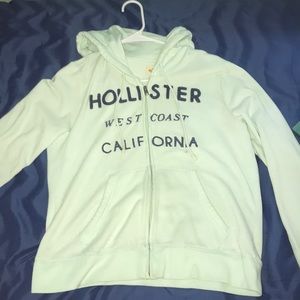 Super comfy hollister zip up hoodie!